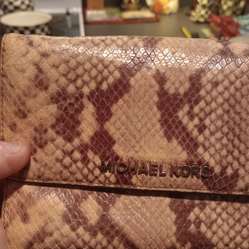 Michael Kors Python Print Crossbody - image 4